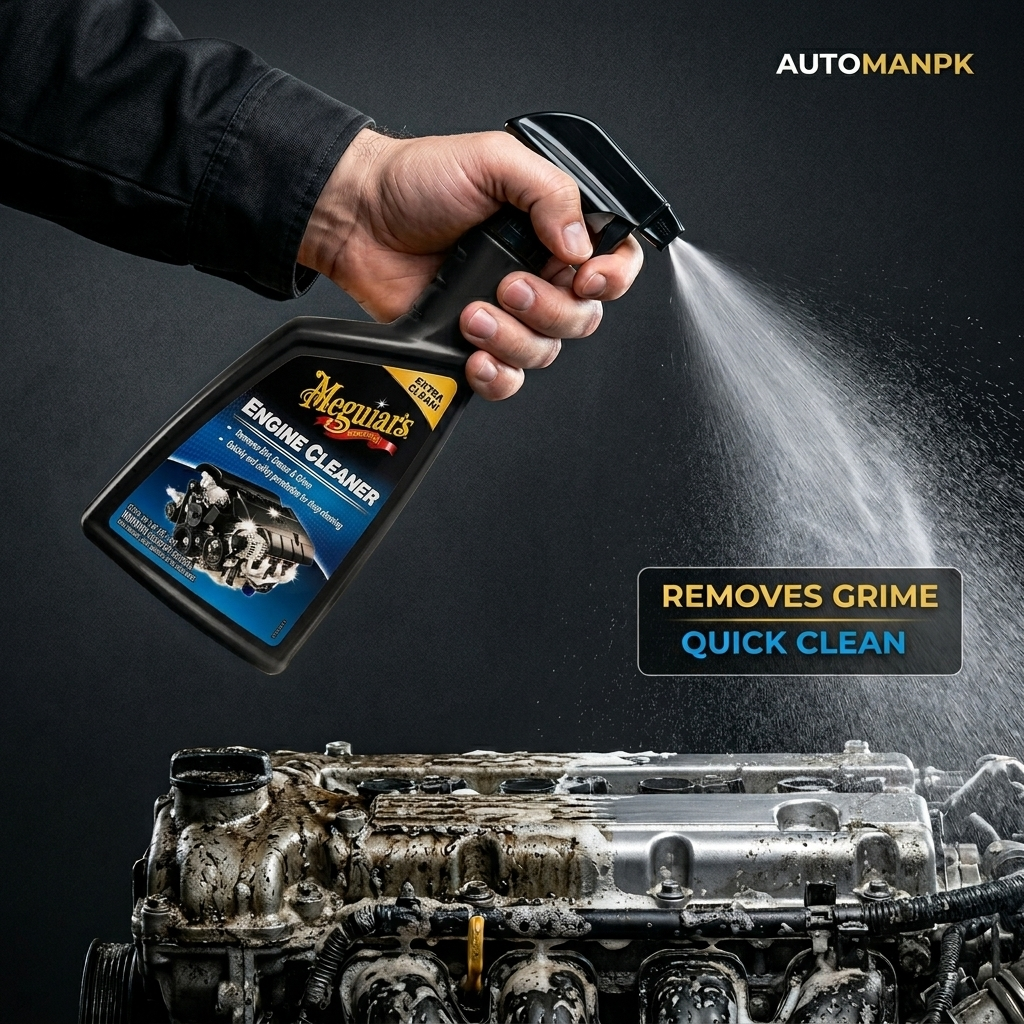 Meguiar’s Engine Cleaner – Professional Car Engine Degreaser | AutomanPK