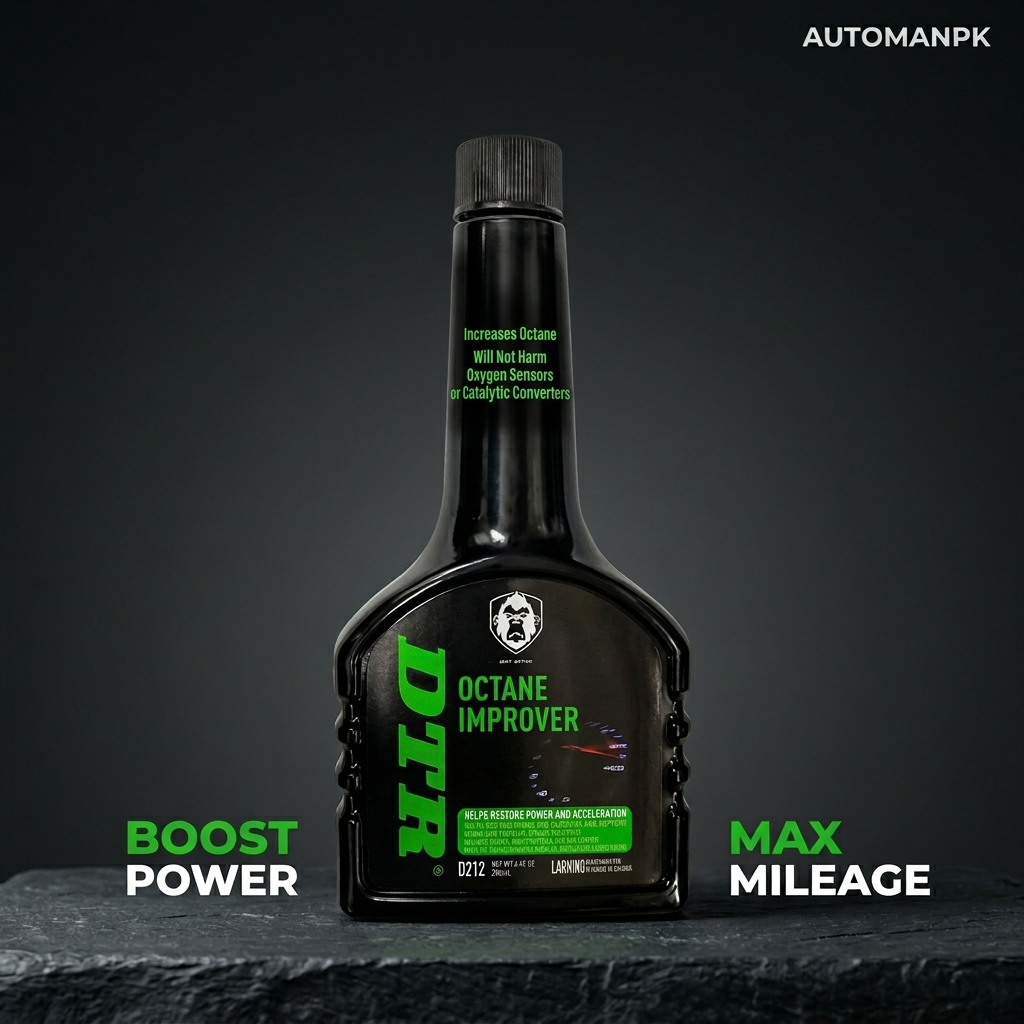 DTR Octane Improver 250ml Fuel Additive – Improve Engine Performance & Mileage | AutomanPK