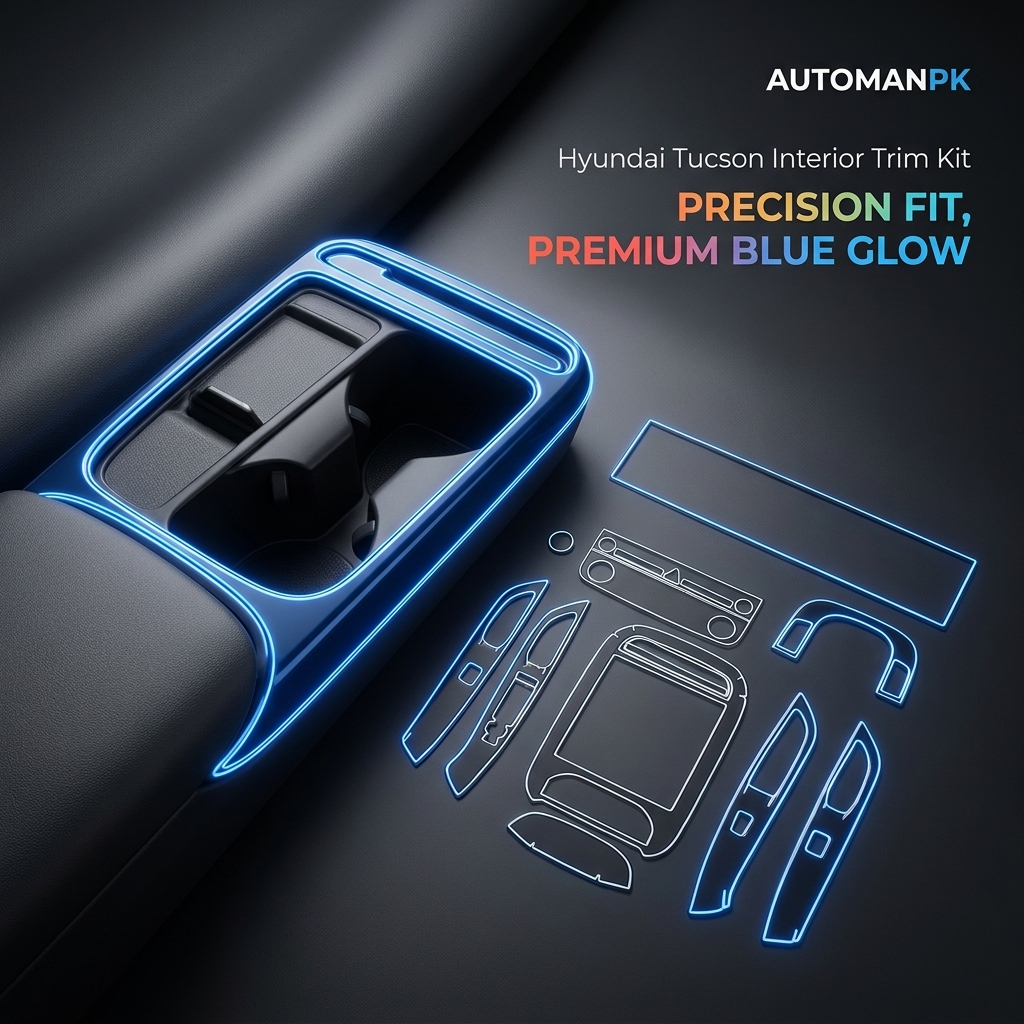 KIA Sportage 2019-2024 TPU Interior PPF Kit – Clear Paint Protection Film