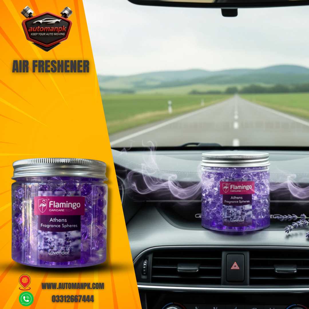 Flamingo Lavender Car Air Freshener long-lasting fragrance for car interior | Automanpk Pakistan