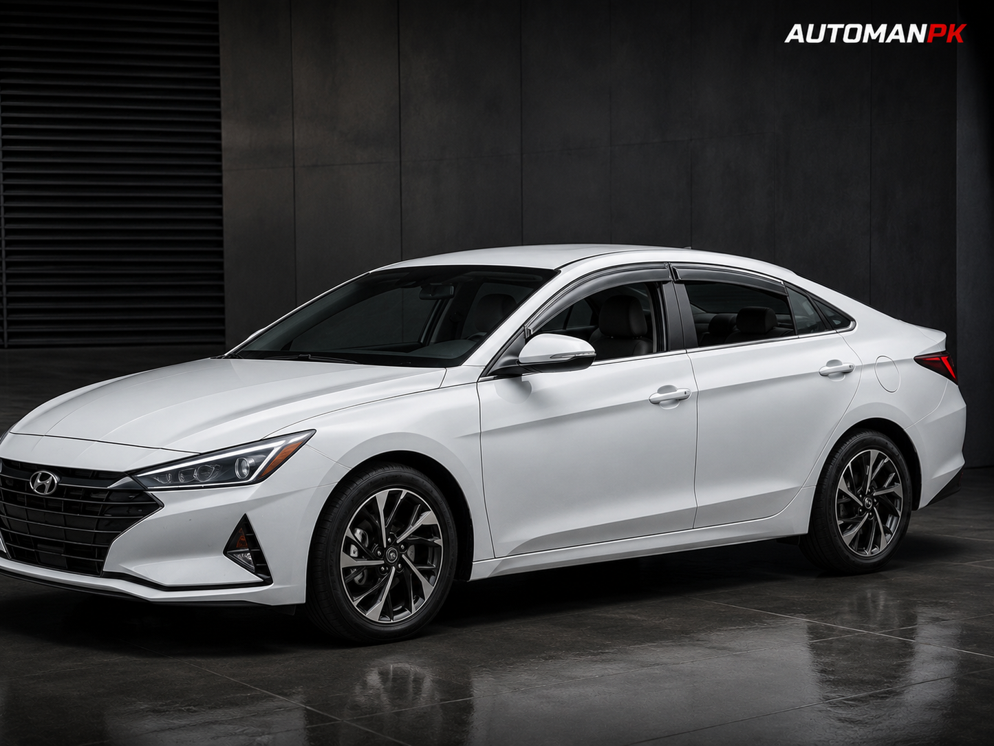 Hyundai Elantra Air Visor – Window Rain Guard | China & Japanese TXR | Custom Fit