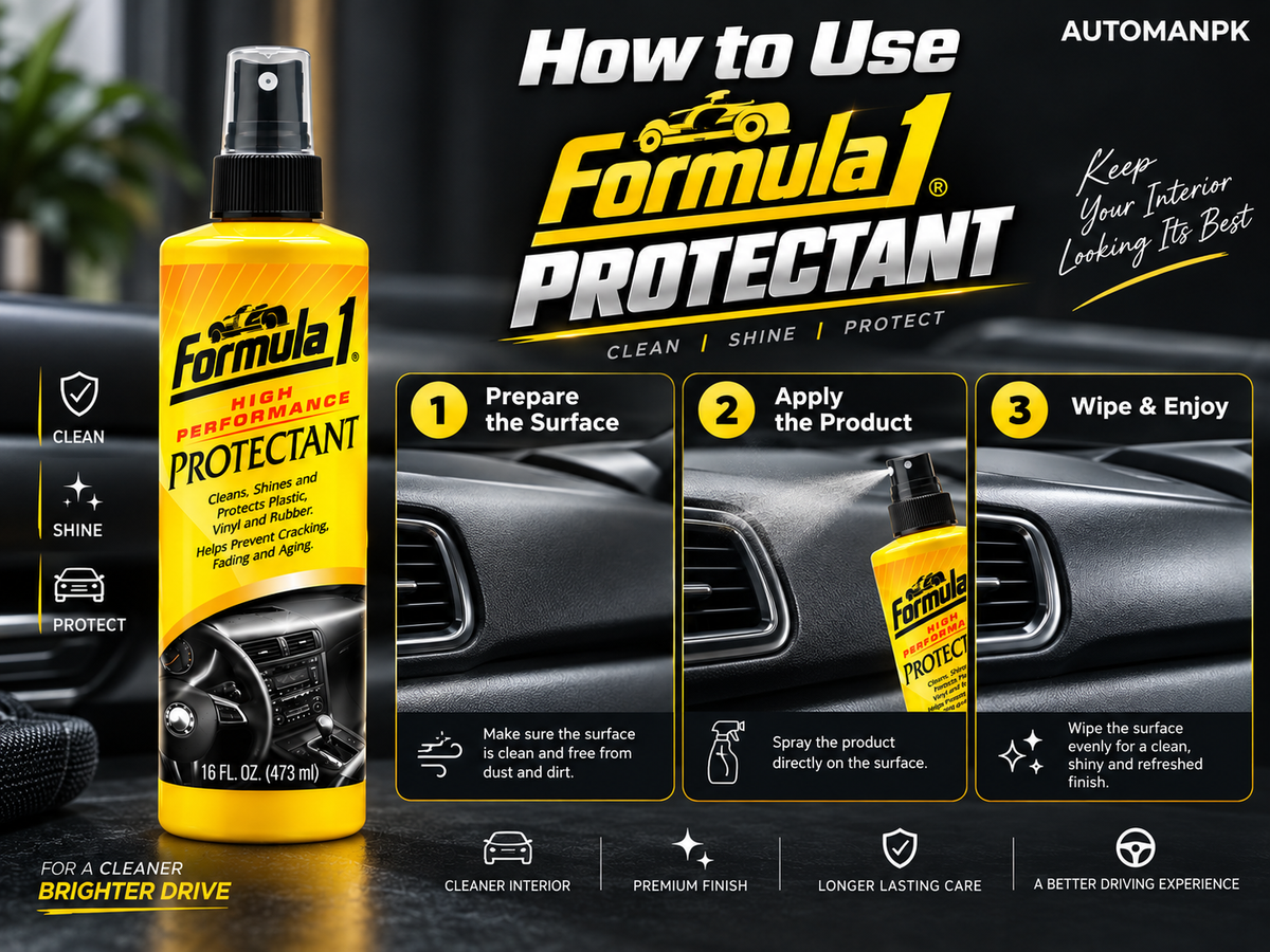 Formula 1 Protectant 295ml car care protectant