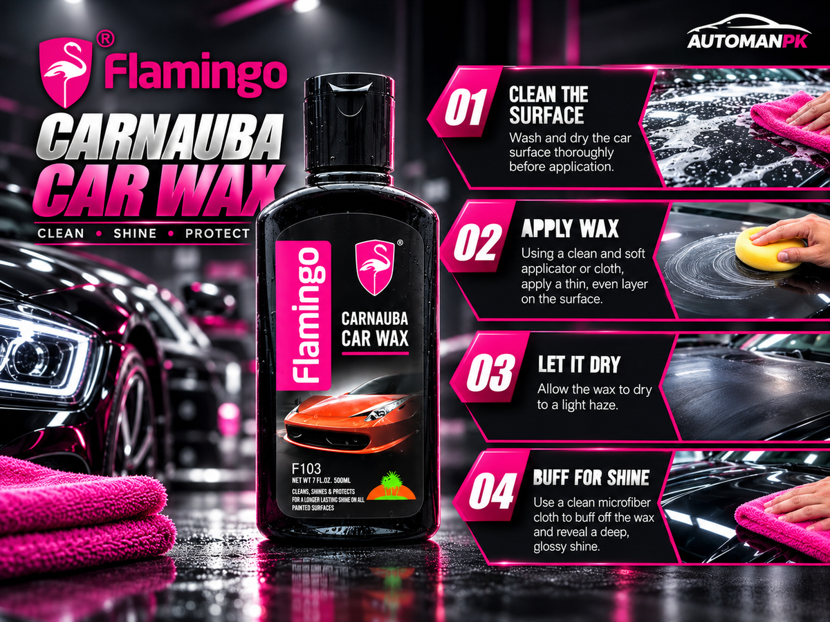 Flamingo Carnauba Wax 300ML