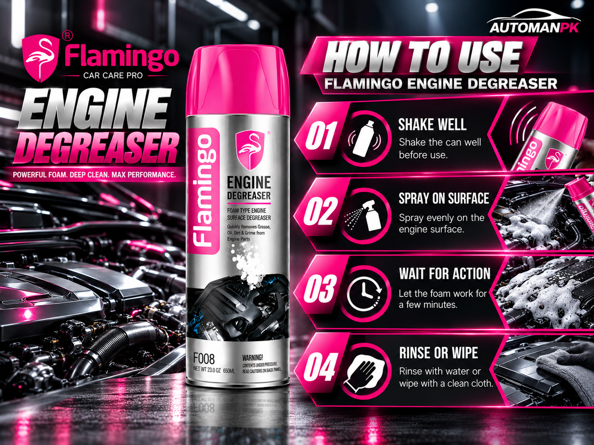 Flamingo Engine Degreaser 650ML Pakistan
