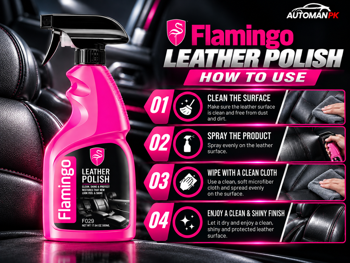 Flamingo Leather Polish 500ml