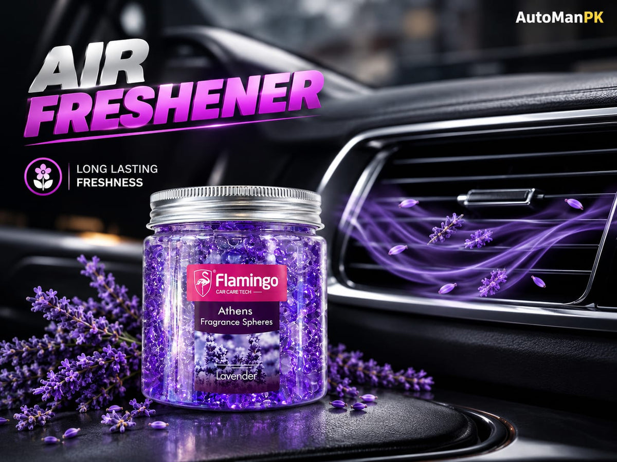 Flamingo Lavender Car Air Freshener vehicle interior fragrance