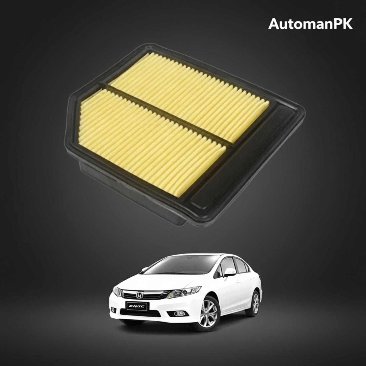Honda Civic 2012-2016 Air Filter – Engine Air Cleaner Filter (Original & Local)