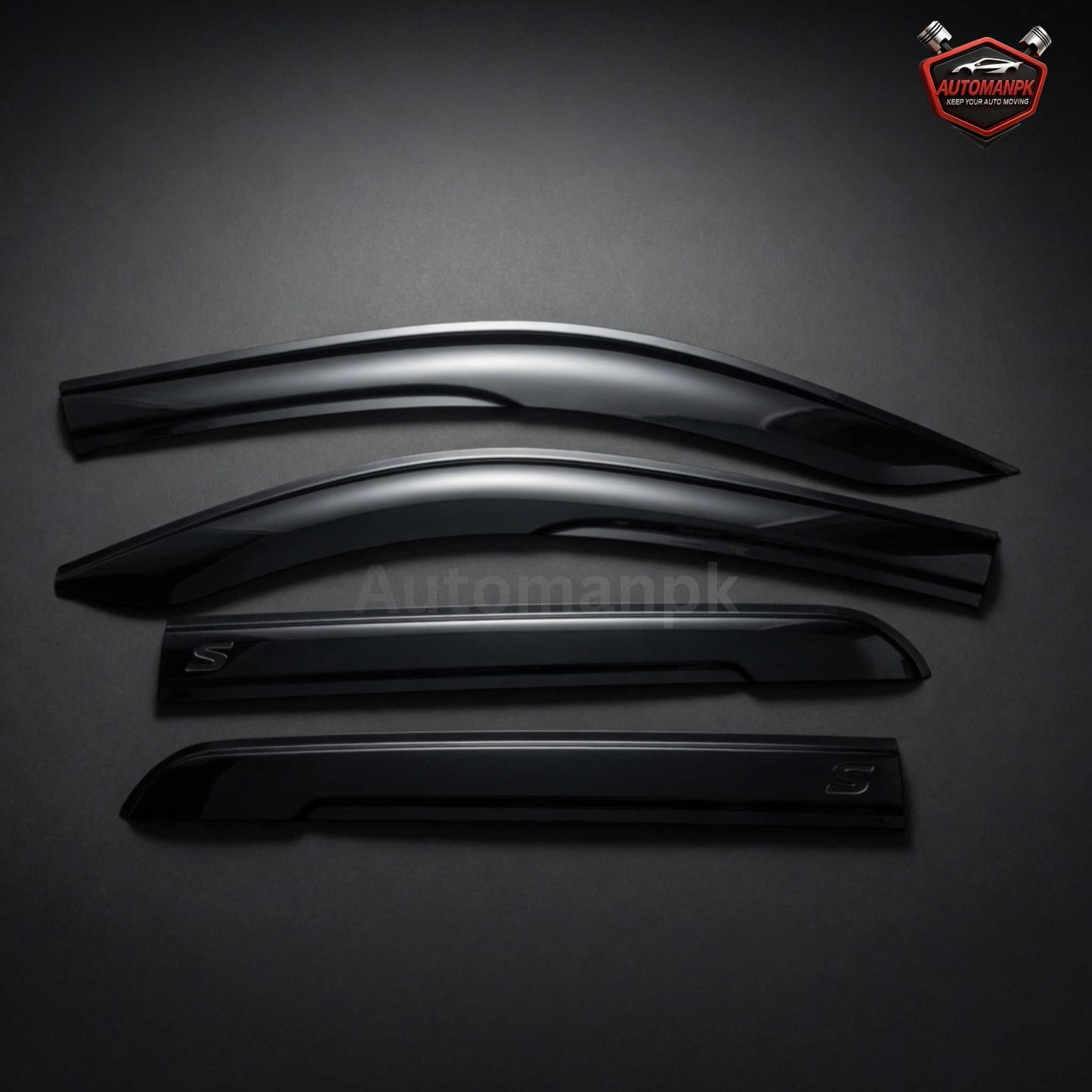 Suzuki Baleno Air Press Sun Visor / Door Visor – Wind Deflector (Set of 4)