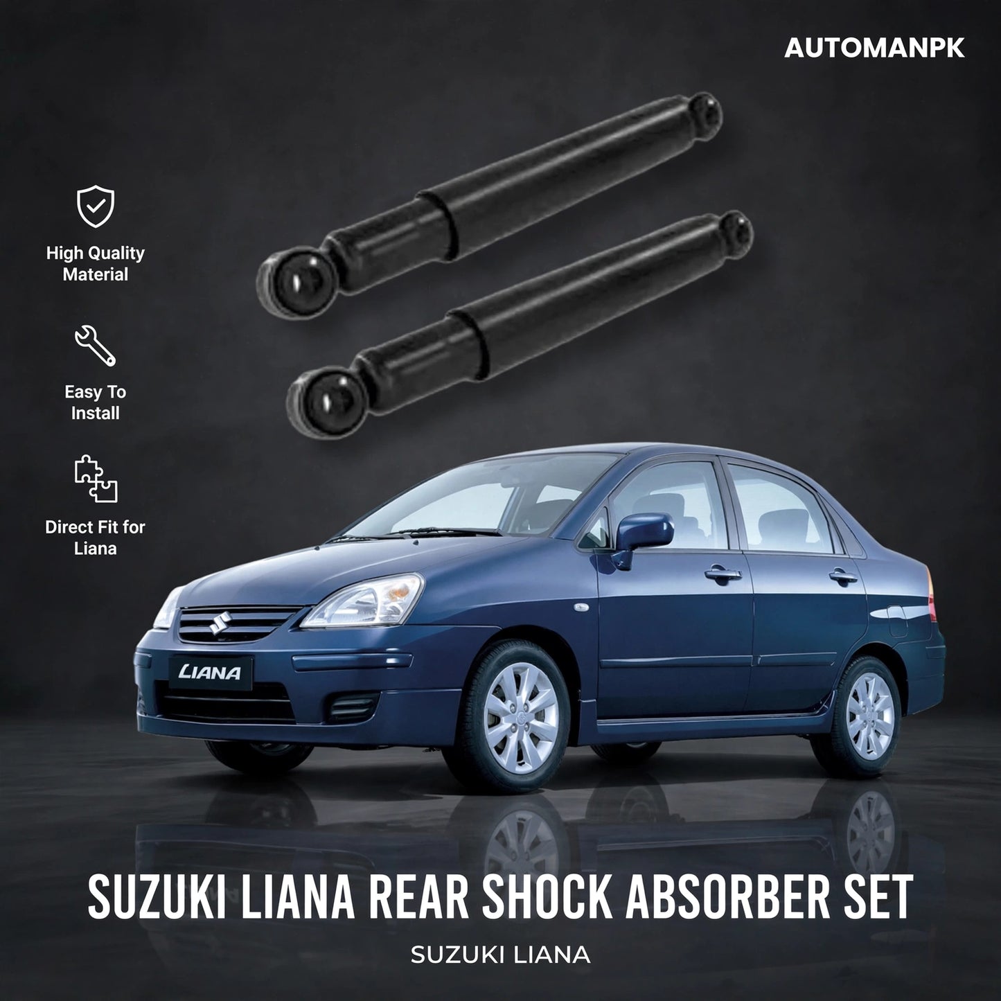 Suzuki Liana Genuine Agri Front & Rear Shock Absorber