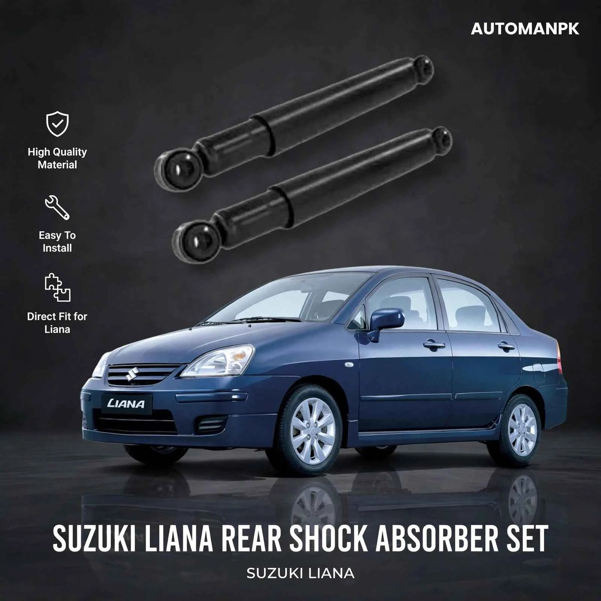 Suzuki Liana Genuine Agri Front & Rear Shock Absorber