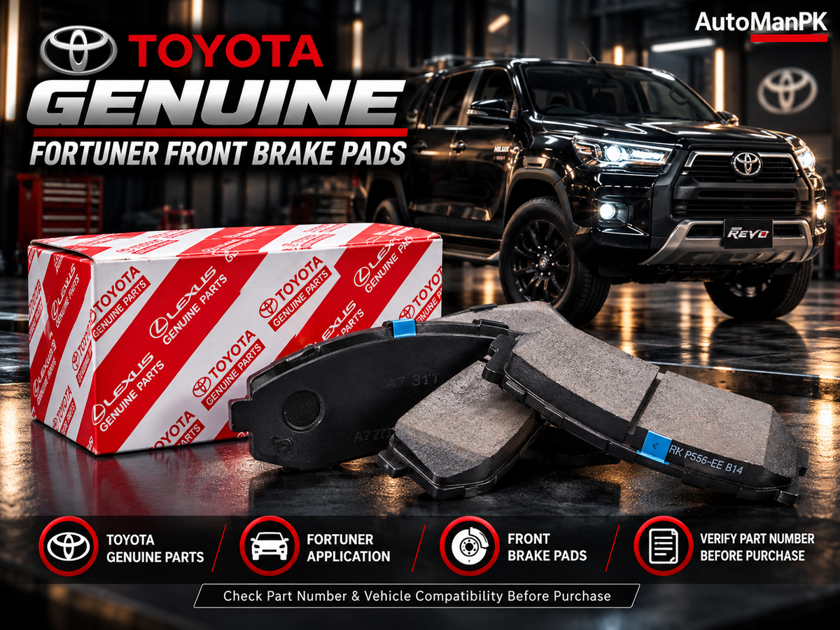 Toyota Genuine Fortuner front brake pads AutoManPK