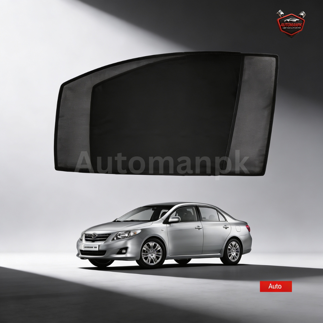 Toyota Corolla 2008-2014 Window Sun Shades | 4 Door Car Curtains & Blinds