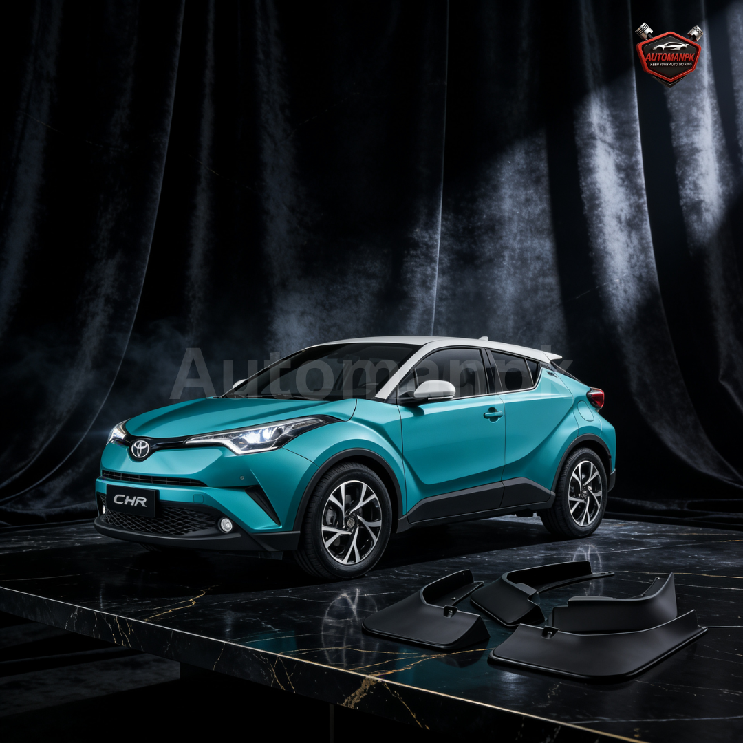 Toyota C-HR Mud Flaps (2018-2026) | Premium Splash Guards Set of 4 by AutomanPK