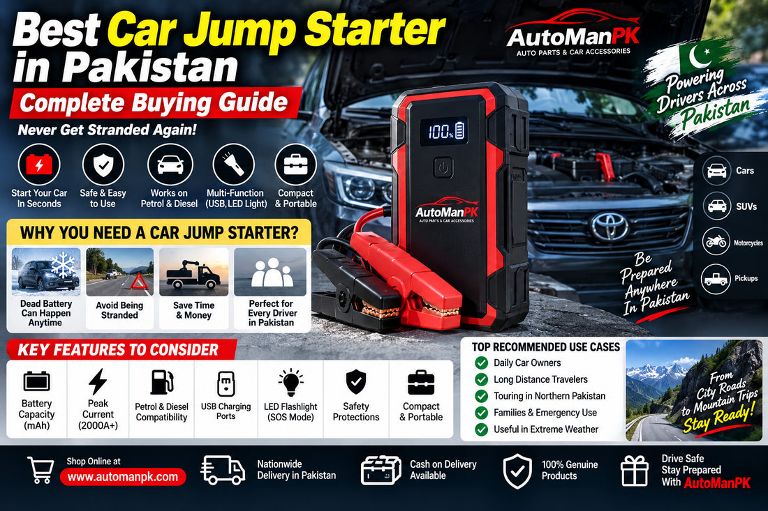 Best Car Jump Starter in Pakistan – Complete Buying Guide