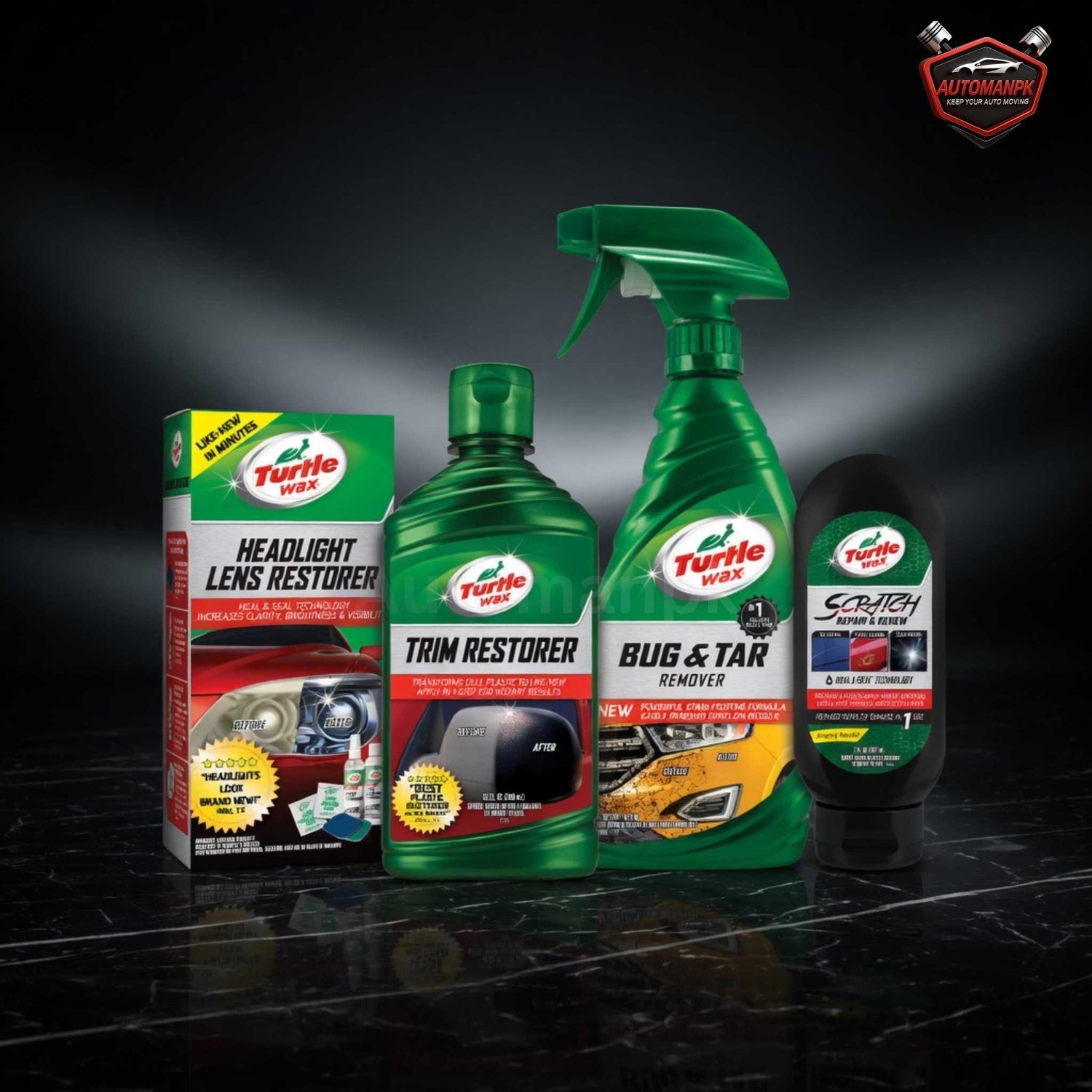 turtle car care products  | Automanpk