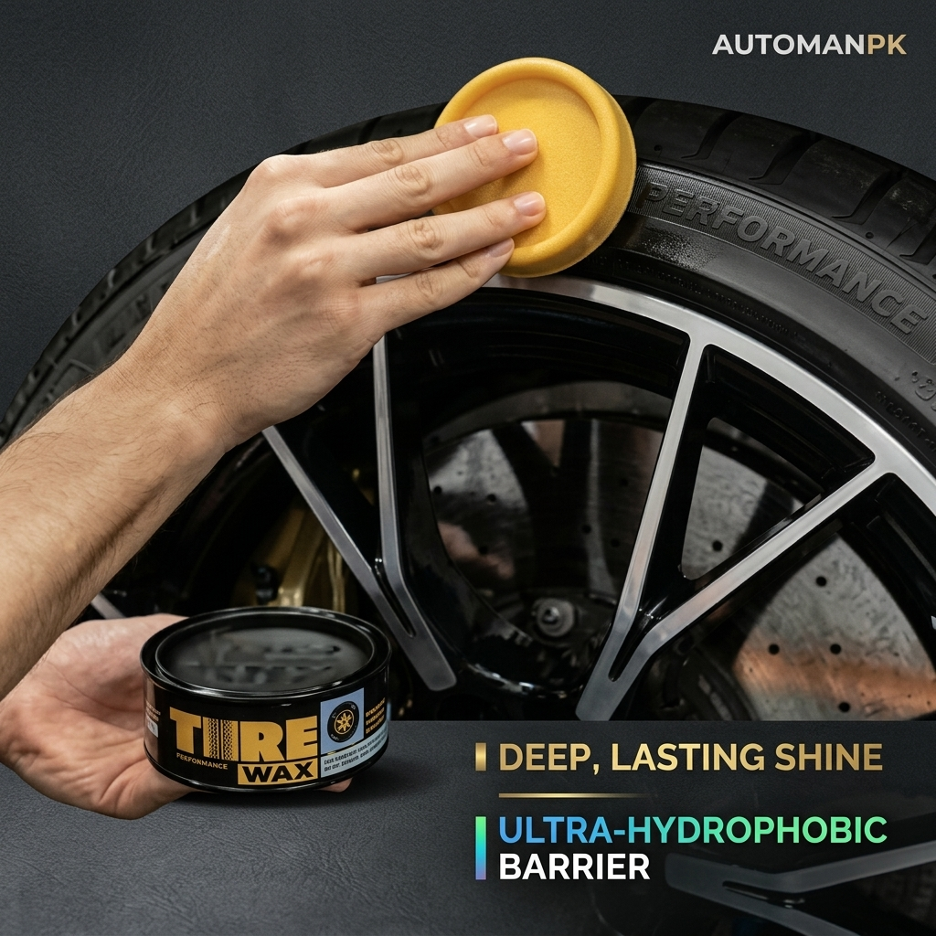 Soft99 Tire Wax 170g – Premium Car Tire Shine | AutomanPK