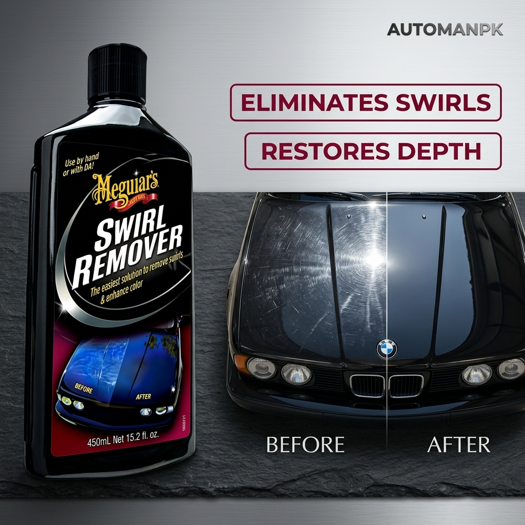 Meguiar’s Swirl Remover | Best Car Scratch Remover in Pakistan – AutomanPK