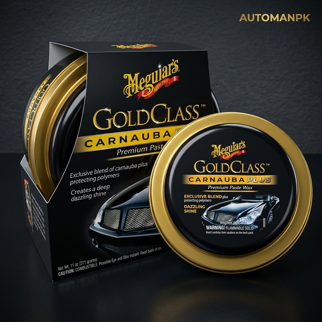 Meguiar’s Gold Class Carnauba Plus | Best Car Wax in Pakistan | Automanpk