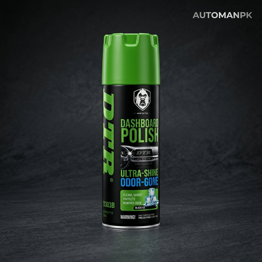 DTR Dashboard Polish 450ML Interior Cleaner – Shine & Protection for Car Interior | Best Price in Pakistan | AutoManPK