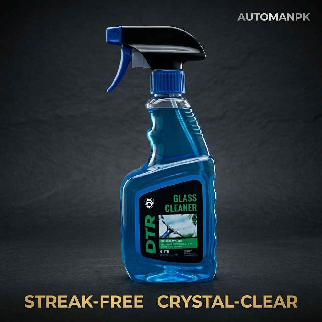DTR Glass Cleaner 500ml – Premium Car Glass Cleaner | Same Day Delivery in Rawalpindi & Islamabad