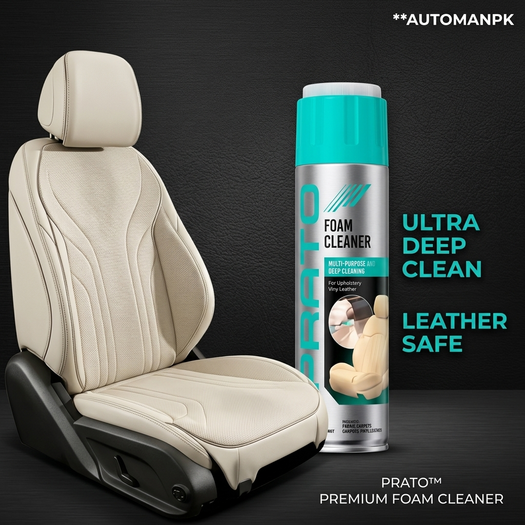 Prato Foam Cleaner 650ml – AutomanPK Premium Car Foam Polish