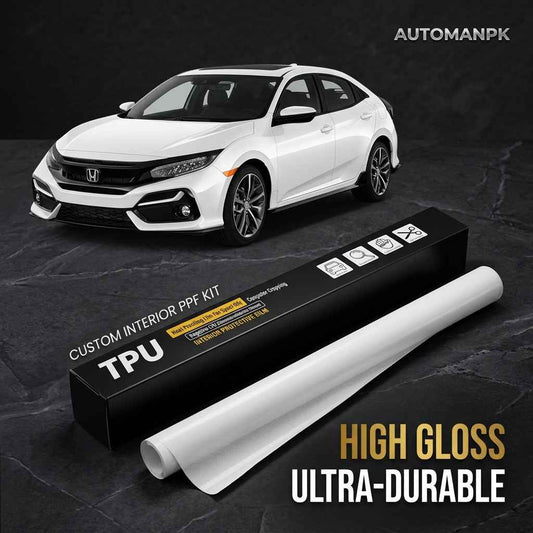 Honda Civic 2016-2021 TPU Interior PPF Kit – Clear Paint Protection Film