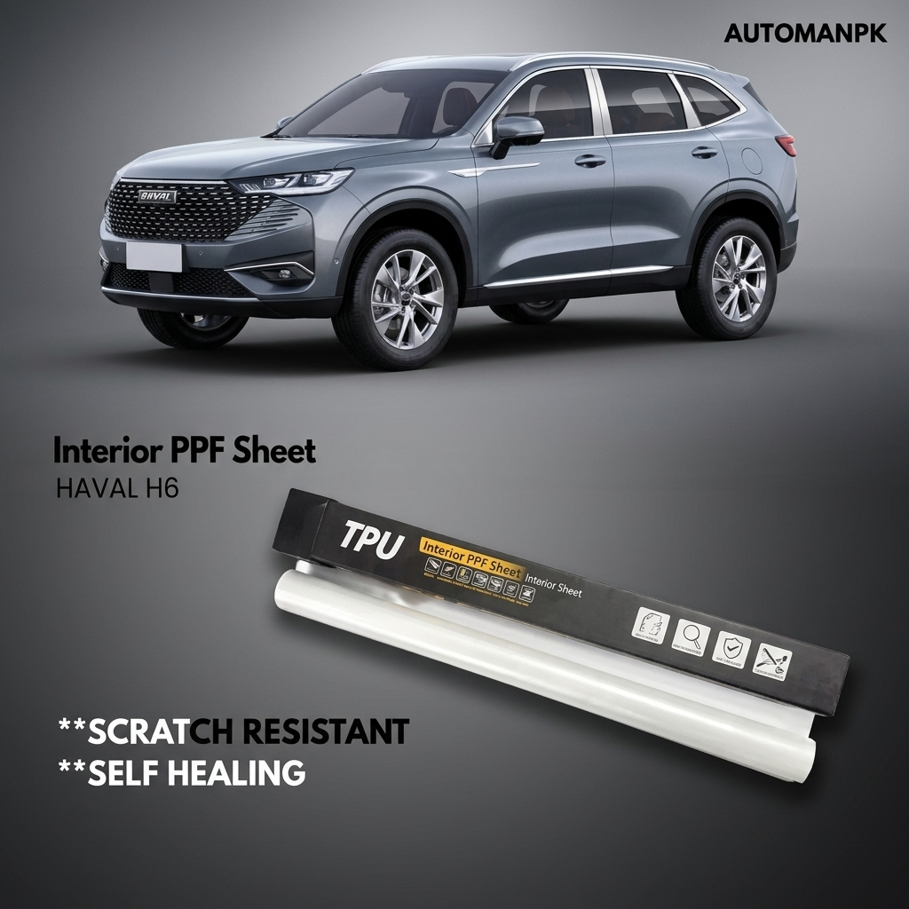 Haval H6 2021-2024 TPU Interior PPF Kit – Clear Paint Protection Film
