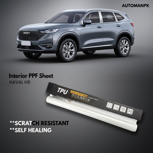 Haval H6 2021-2024 TPU Interior PPF Kit – Clear Paint Protection Film