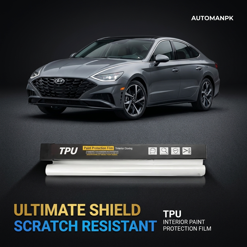 Hyundai Sonata N Line TPU Interior PPF Kit – Clear Paint Protection Film