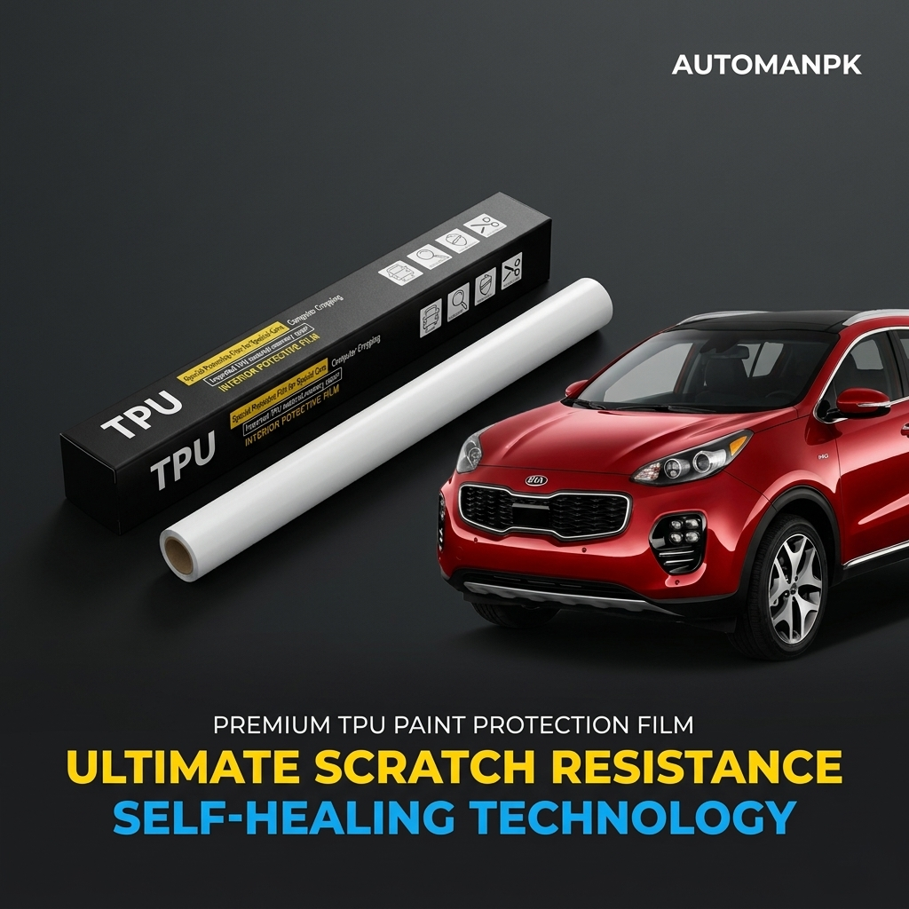 KIA Sportage 2019-2024 TPU Interior PPF Kit – Clear Paint Protection Film