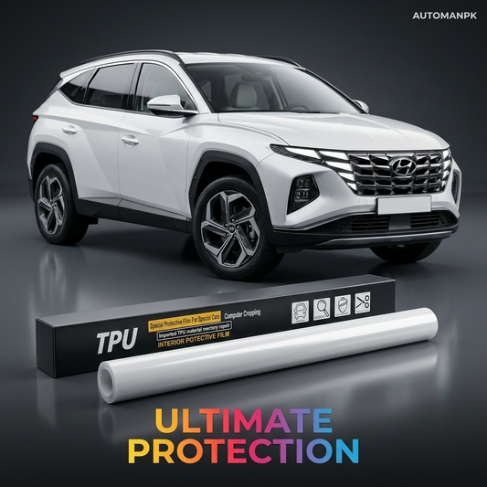 Hyundai Tucson 2025 & Onwards TPU Interior PPF Kit – Clear Paint Protection Film