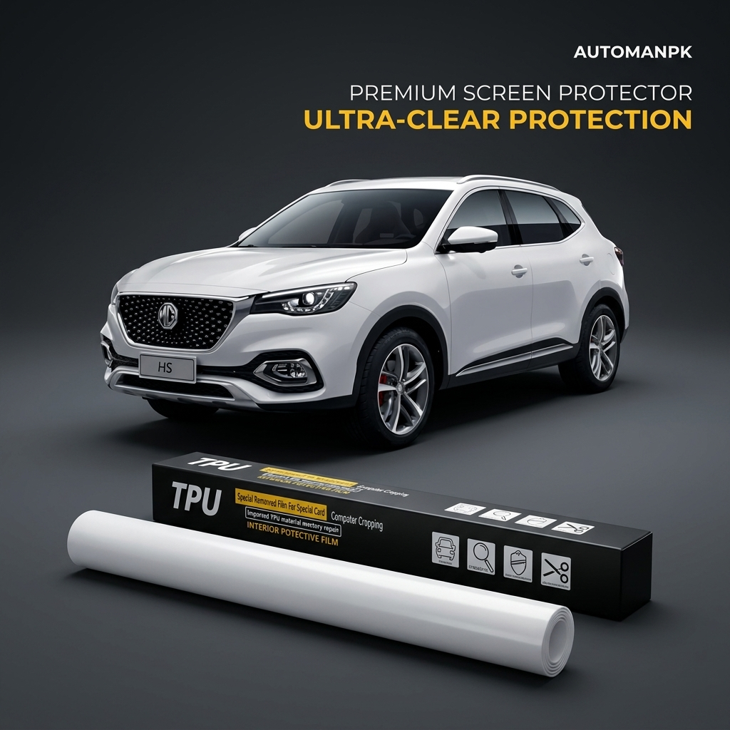 MG HS 2020-2025 TPU Interior PPF Kit – Clear Paint Protection Film