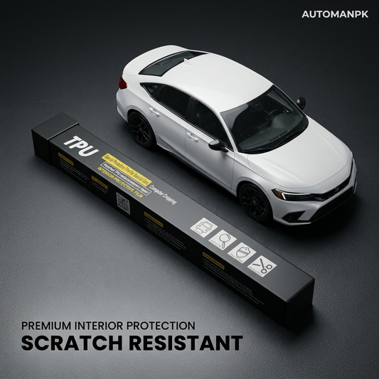 Honda Civic 2022-2025 TPU Interior PPF Kit – Clear Paint Protection Film