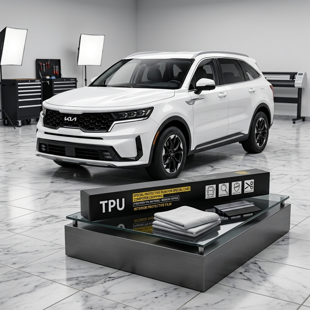 KIA Sorento 2026 TPU Interior PPF Kit – Clear Paint Protection Film