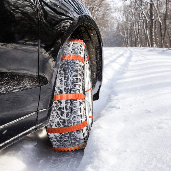 Car Tire Snow Tie – Anti-Skid Emergency Tire Grip for Snow, Mud & Rain | AutoManPK