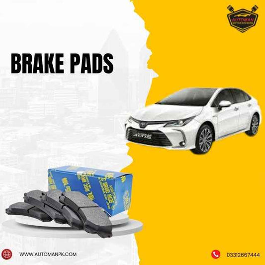 Toyota Corolla Front Brake Pads (2015–2024) – Genuine Akebono | Premium Auto Parts in Pakistan