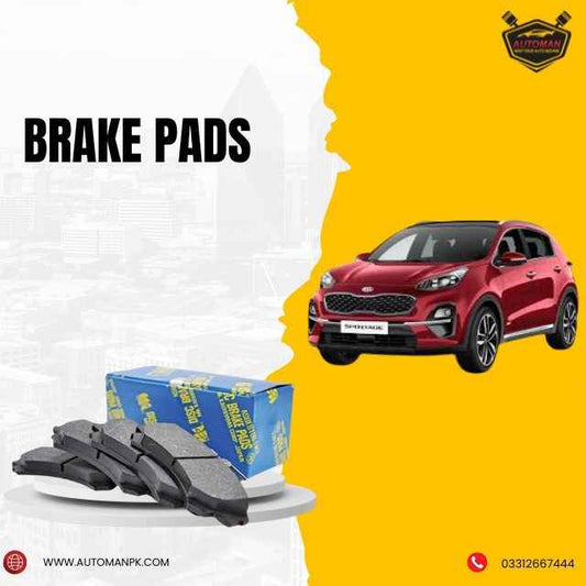 Front Brake Pads for Kia Sportage – Premium Quality Braking Performance | AutoManPK
