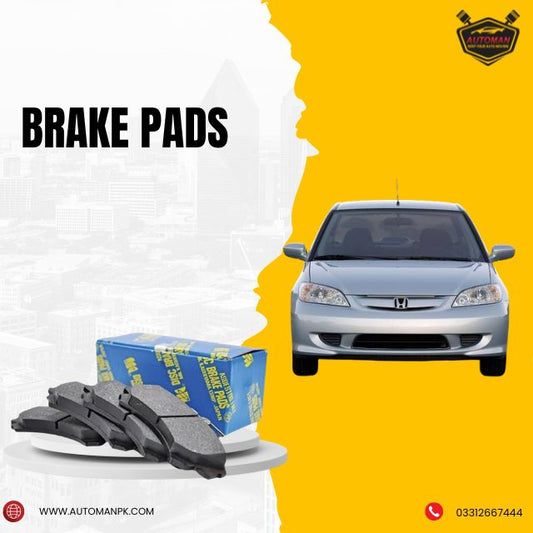Front Brake Pads for Honda Civic (2001-2005) – Buy Online in Pakistan