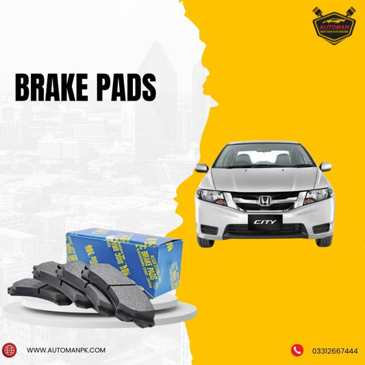 Front Brake Pads for Honda City (2009–2020) – Automanpk