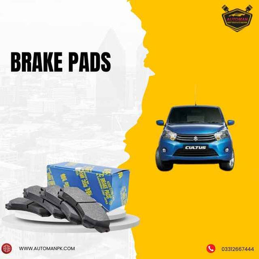 Front Brake Pads for Suzuki Cultus 2016-2024 – High-Quality Upgrade | AutoManPK
