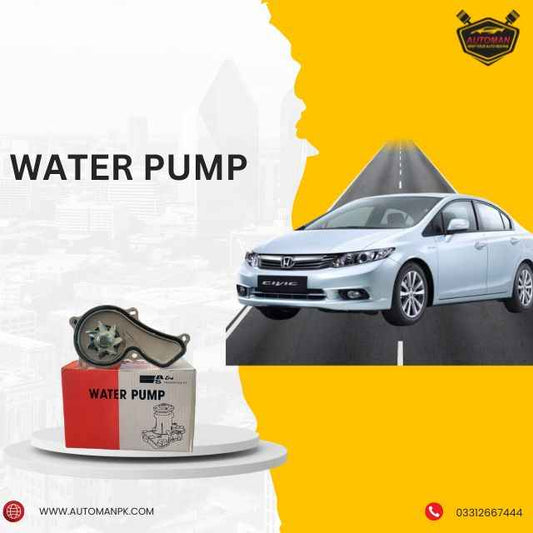 Honda Civic Water Pump | Water Body (2011–2015 Rebirth Model) – Reliable Cooling System Solution | AutoManPK