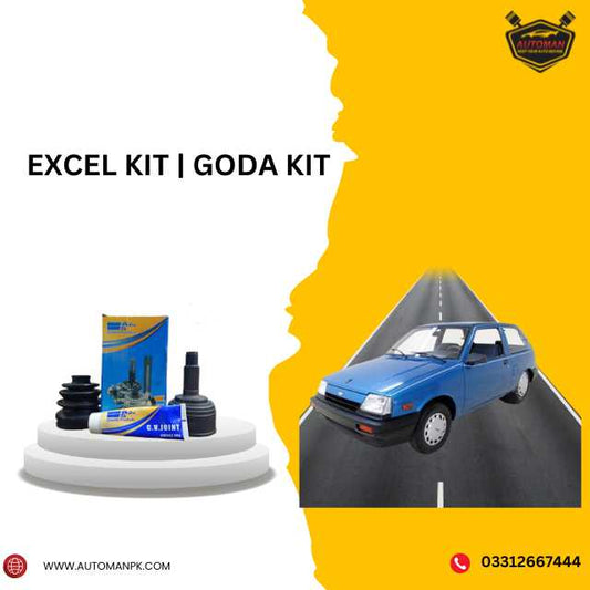 A&S Suzuki Khyber | fx  CV Joint (Excel Kit | Goda Kit) - AutomanPK
