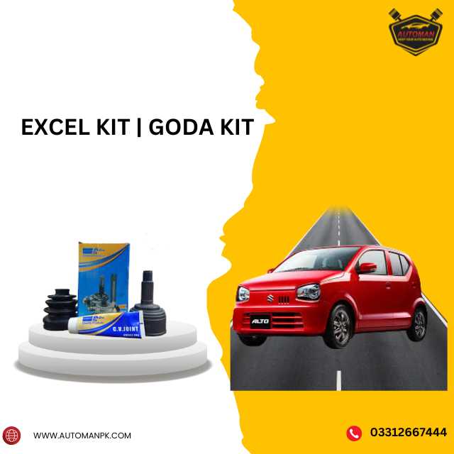 A&S High-Quality CV Joint for Suzuki Alto 2017-2025 - Excel Kit and Goda Kit - AutomanPK