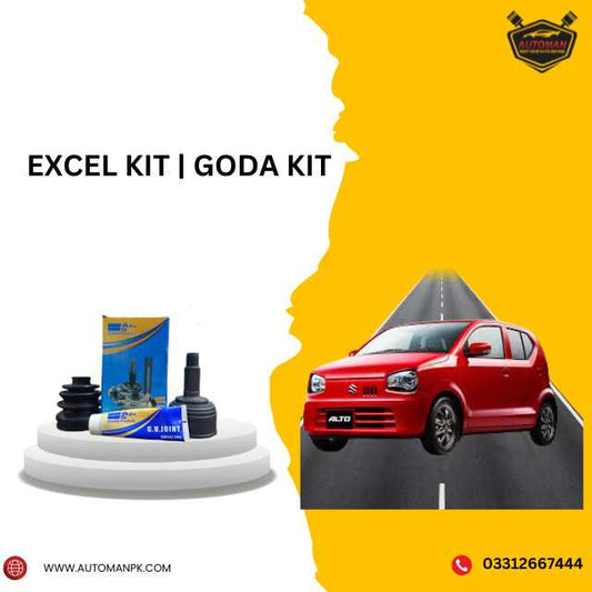 A&S High-Quality CV Joint for Suzuki Alto 2017-2025 - Excel Kit and Goda Kit - AutomanPK