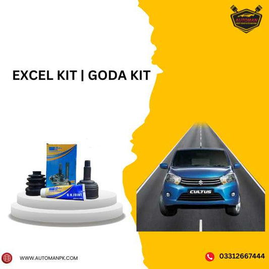 A&S CV Joint Kit for Suzuki Cultus (2017 Onwards) - Excel/Goda Kit - AutomanPK