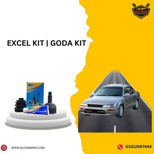 Enhance Your Toyota Corolla's Performance with A&S CV Joint Kits – Excel & Goda Series