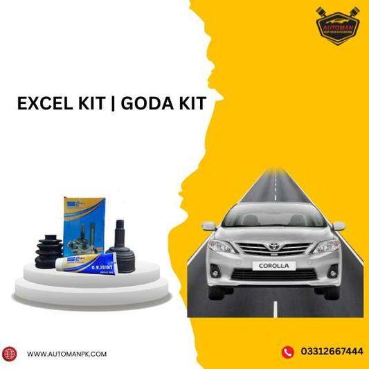 Toyota Corolla CV Joint 2009, Corolla 2010 CV Joint Kit, Corolla 2014 Excel Kit, Goda Kit Corolla suspension, A&S CV Joint Toyota Corolla, front axle joint Corolla, AutoManPK car parts