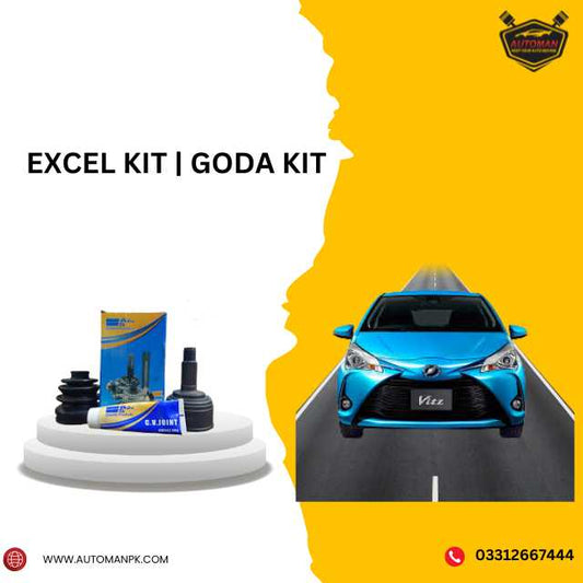 Toyota Vitz 2015 CV Joint Kit, A&S CV Joint Vitz 2015, CV Axle Goda Kit Toyota Vitz, CV Joint Excel Kit Vitz 2015, Vitz suspension repair, CV Joint replacement Vitz 2015, AutoManPK Toyota parts