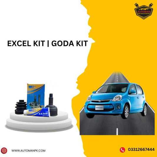 Toyota Passo 2012 CV Joint, Passo Goda Kit 2012, Passo Excel Kit 2012, CV Joint Kit for Passo, Toyota Passo axle repair, suspension kit Pakistan, AutoManPK CV Joint