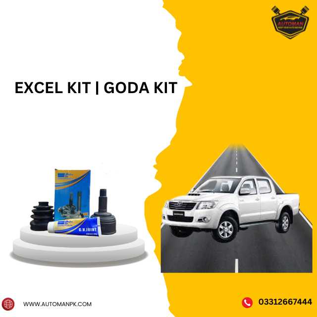 GODA Kit - Excel Kit for Toyota Vigo and Hilux CV Joint - AutomanPK